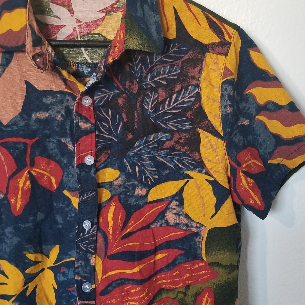 Floral Button Down Shirt